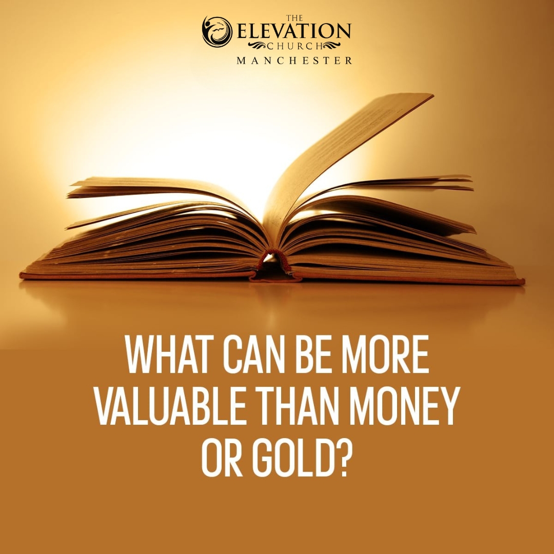 What can be more valuable than money or God?